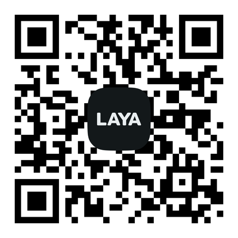 קוד QR להורדת אפליקציית LAYA
